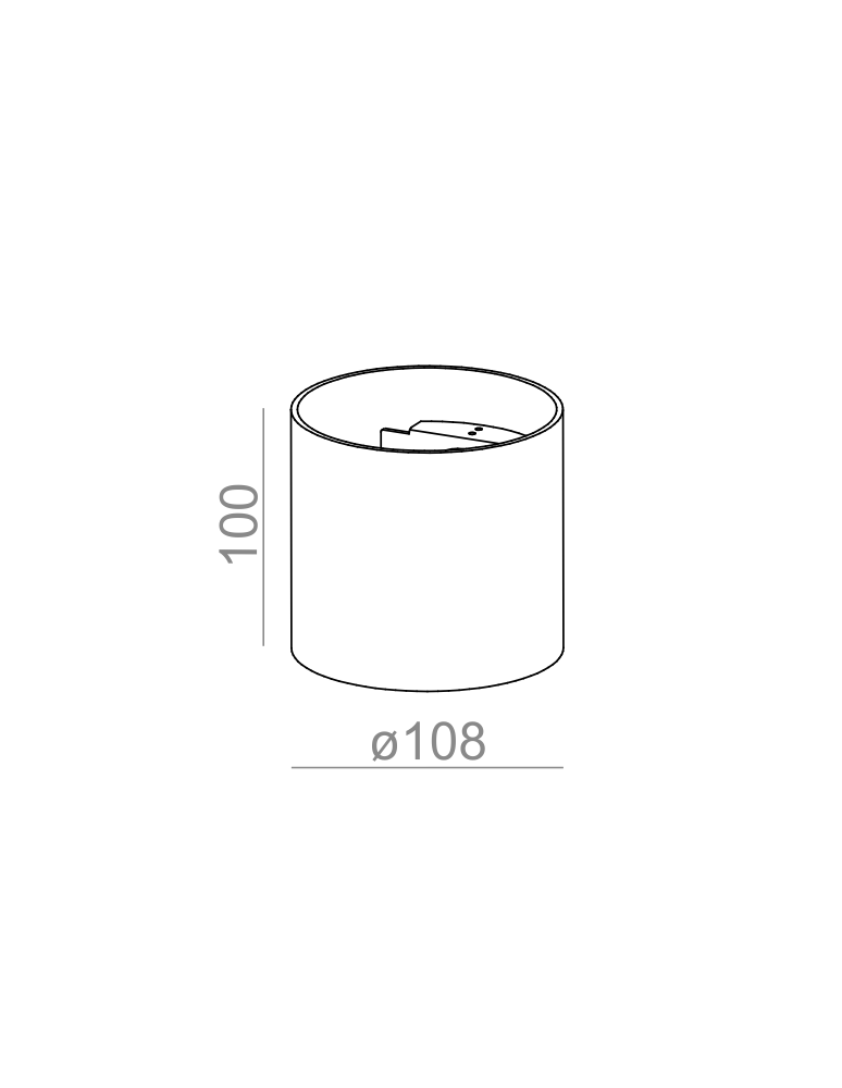 Wall lamps - Aqform TUBA Wall lamp 1xG9 20102-0000-U8-PH - product kolory-swiatla.pl 2