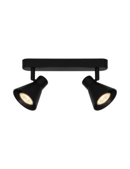 NORDLUX EIK ceiling lamp 2xGU10 35W Metal Black 45770103