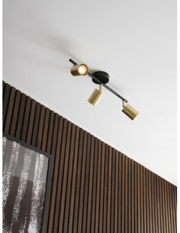 NORDLUX Lampa sufitowa EXPLORE 3xGU10 7W Metal Mosiądz 2113700135 - produkt 2