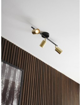 NORDLUX EXPLORE ceiling lamp 3xGU10 7W Metal Brass 2113700135 - product 2