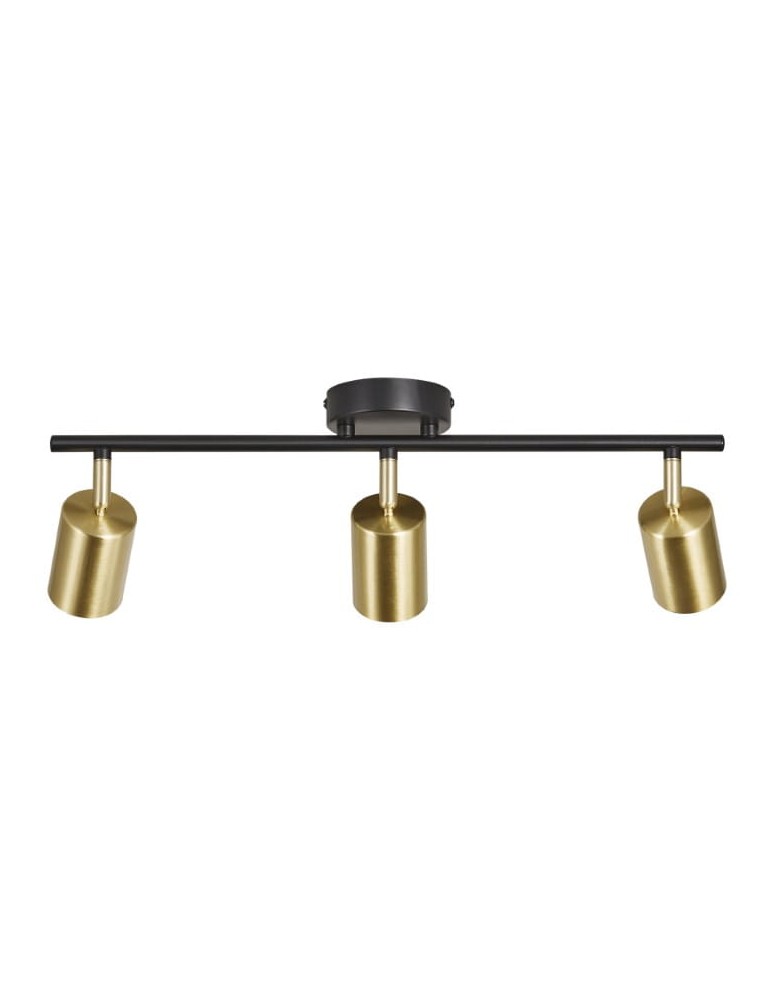 Adjustable ceiling lamps - spots - NORDLUX EXPLORE ceiling lamp 3xGU10 7W Metal Brass 2113700135 - product kolory-swiatla.pl 1