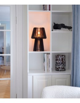 NORDLUX Lampa stołowa GROA 1xE27 40W Drzewo Czarny 2213155003 - produkt 2