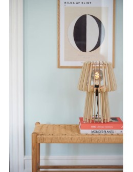 NORDLUX Lampa stołowa GROA 1xE27 40W Drzewo Naturalny 2213155014 - produkt 2