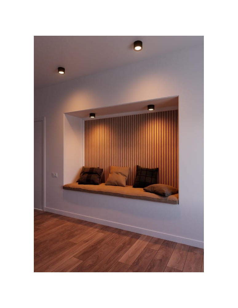 SMART interior lamps - NORDLUX Ceiling lamp LandonSmar 1xLED Metal Black 2110840103 - product kolory-swiatla.pl 2