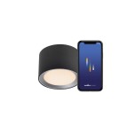 SMART interior lamps - NORDLUX Ceiling lamp LandonSmar 1xLED Metal Black 2110840103 - product 1