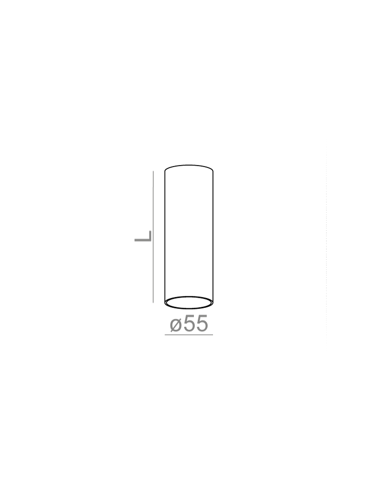 Ceiling lamps - Aqform PET surface-mounted 50cm 40298-0000-U8-PH - product kolory-swiatla.pl 2