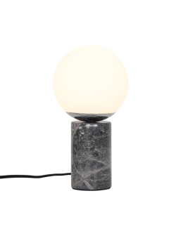 NORDLUX Lampa stołowa LILLY 1xE14 25W Szkło Szary 2213575010