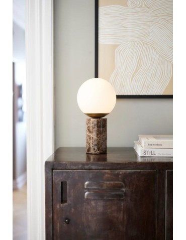 NORDLUX Lampa stołowa LILLY 1xE14 25W Szkło Brązowy 2213575018 - produkt 2