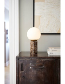 NORDLUX Lampa stołowa LILLY 1xE14 25W Szkło Brązowy 2213575018 - produkt 2