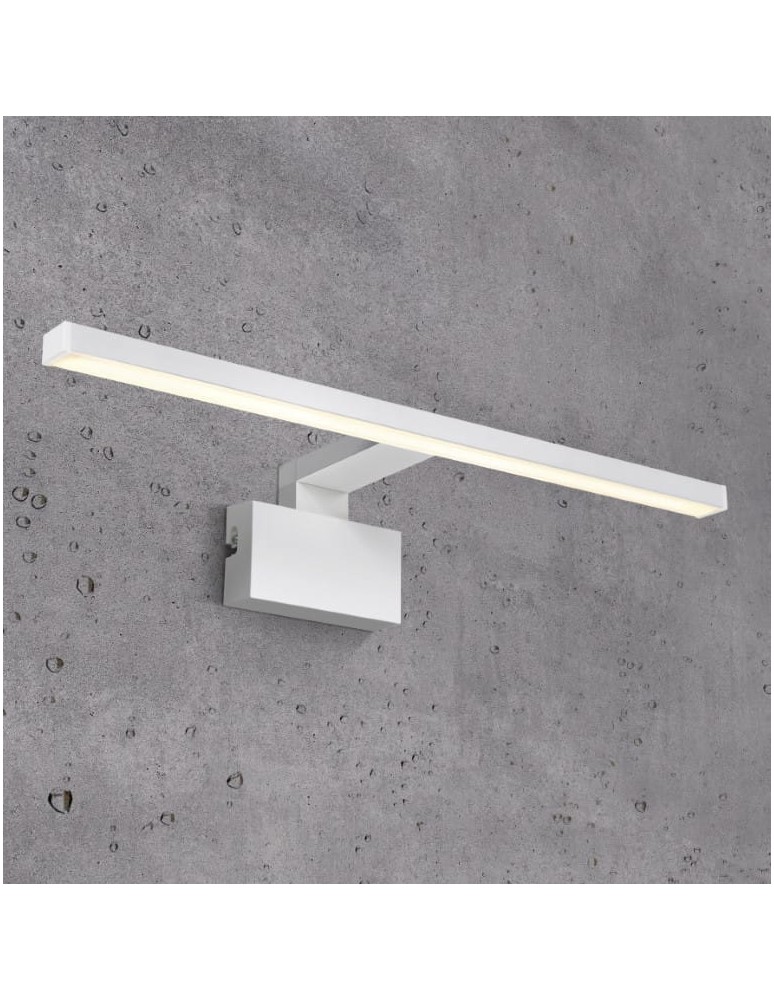 Bathroom wall lamps - NORDLUX MARLEE bathroom lamp 1xLED Metal White 2110701001 - product kolory-swiatla.pl 2