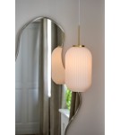 Scandinavian style pendant lamps - NORDLUX MILFORD pendant lamp 1xE27 40W Glass White 2213203001 - product 2