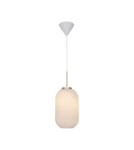 Scandinavian style pendant lamps - NORDLUX MILFORD pendant lamp 1xE27 40W Glass White 2213203001 - product 3