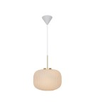 Scandinavian style pendant lamps - NORDLUX MILFORD pendant lamp 1xE27 40W Glass White 2213213001 - product 3