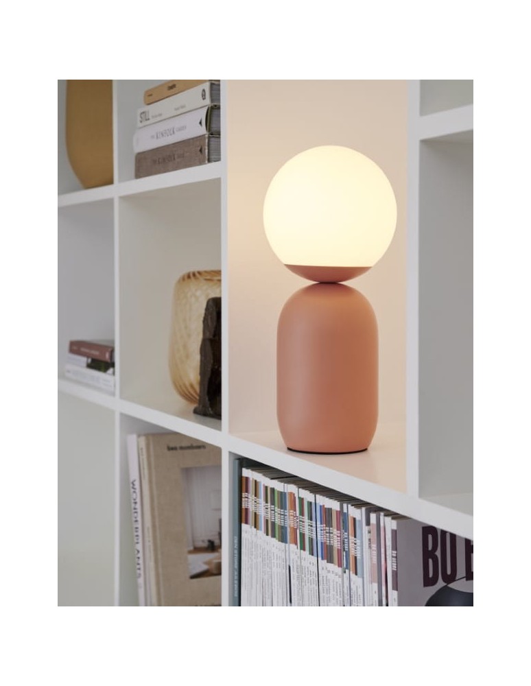 Scandinavian style table lamps - NORDLUX NOTTI table lamp 1xE14 25W Metal Brown 2011035059 - product kolory-swiatla.pl 2