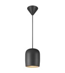 Scandinavian style pendant lamps - NORDLUX NOTTI pendant lamp 1xE27 25W Metal Black 2213073003 - product 1