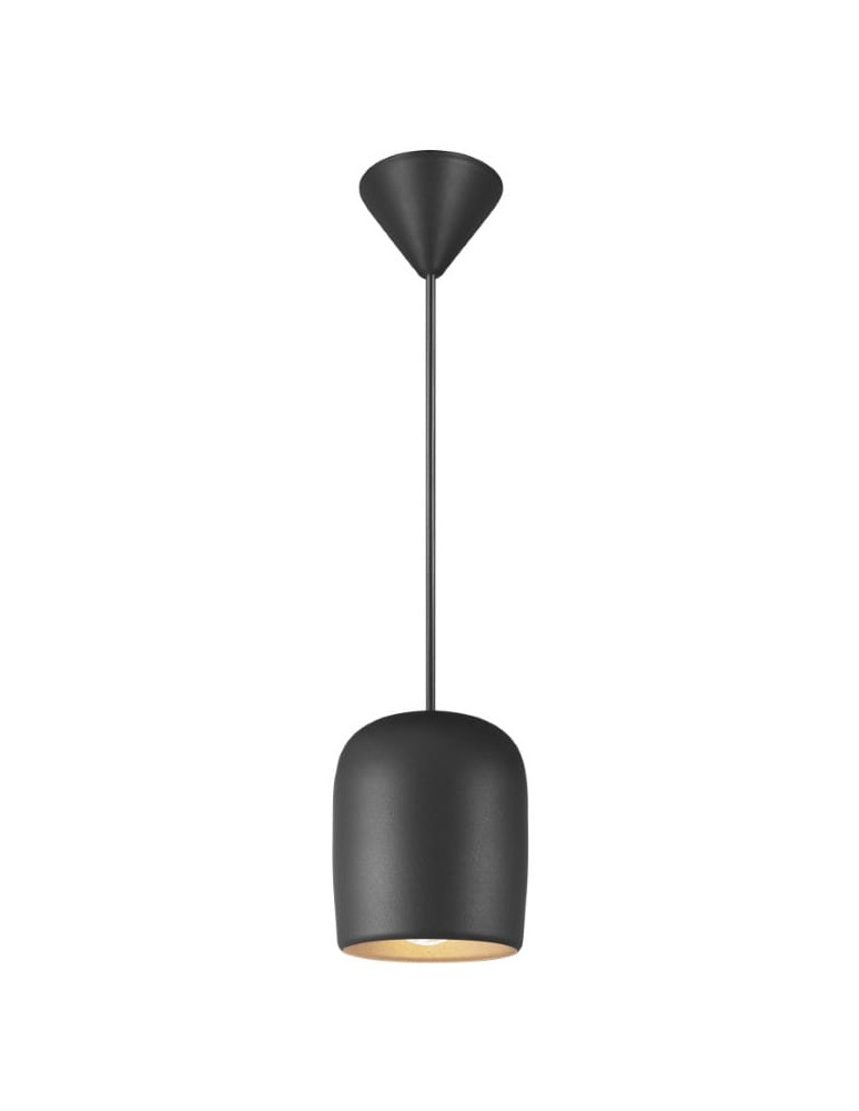 Scandinavian style pendant lamps - NORDLUX NOTTI pendant lamp 1xE27 25W Metal Black 2213073003 - product kolory-swiatla.pl 1