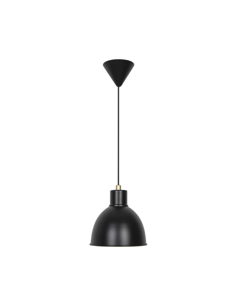 Scandinavian style pendant lamps - NORDLUX POP pendant lamp 1xE27 40W Metal Black matt 2213623003 - product kolory-swiatla.pl 3