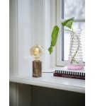 Scandinavian style table lamps - NORDLUX SIV table lamp 1xE27 60W Marble Brown 45875018 - product 2