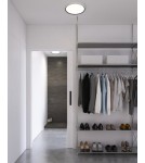 SMART interior lamps - NORDLUX LivaSmart ceiling lamp 1xLED Plastic White 2110826101 - product 3