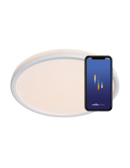 NORDLUX Lampa sufitowa LivaSmart 1xLED Tworzywo sztuczne Biały 2110826101