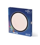 SMART interior lamps - NORDLUX LivaSmart ceiling lamp 1xLED Plastic Black 2110826103 - product 4