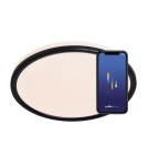 SMART interior lamps - NORDLUX LivaSmart ceiling lamp 1xLED Plastic Black 2110826103 - product 1