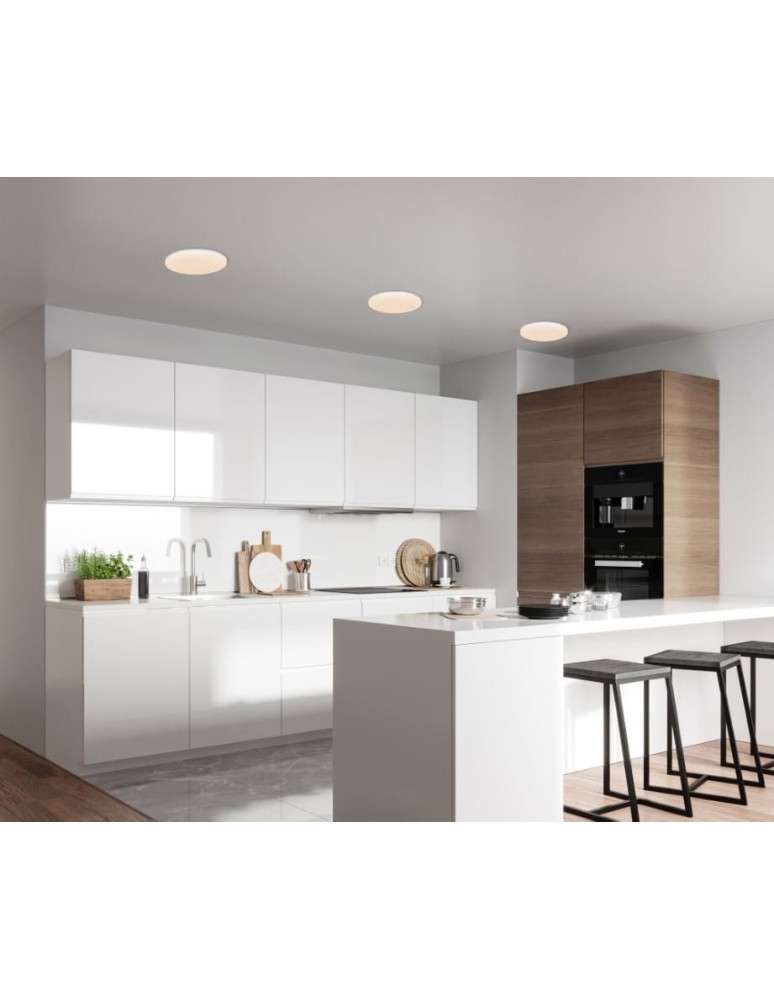 LED Plafonds - NORDLUX VIC ceiling lamp 1xLED Plastic White 2210236001 - product kolory-swiatla.pl 2