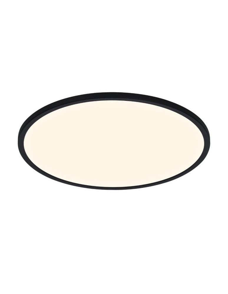 SMART interior lamps - NORDLUX OjaSmart ceiling lamp 1xLED Plastic Black 2015146103 - product kolory-swiatla.pl 3