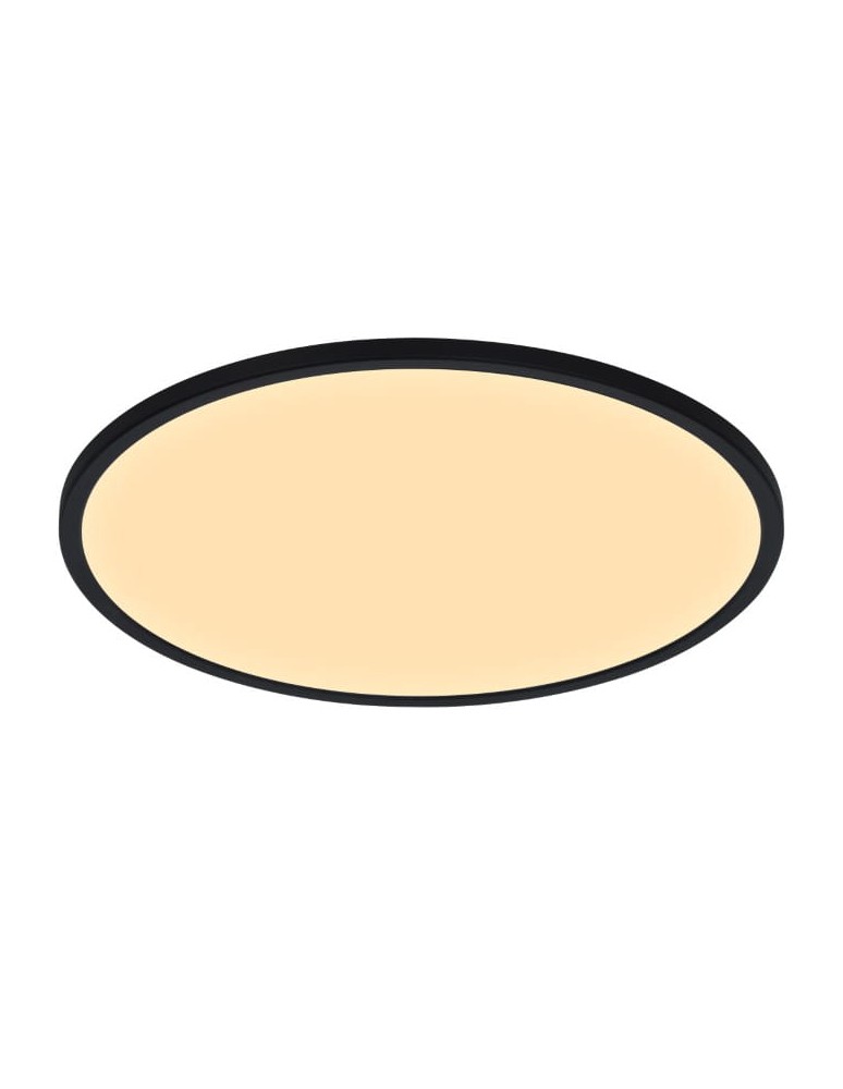 SMART interior lamps - NORDLUX OjaSmart ceiling lamp 1xLED Plastic Black 2015146103 - product kolory-swiatla.pl 7