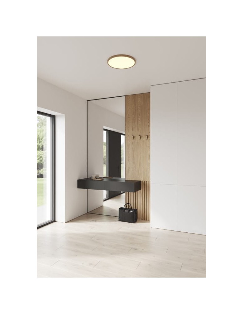 LED Plafonds - NORDLUX ceiling lamp OJA 1xLED Plastic Wood 47286004 - product kolory-swiatla.pl 5