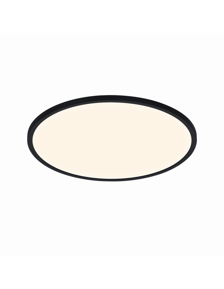 LED Plafonds - NORDLUX OJA ceiling lamp 1xLED Plastic Black 2210666103 - product kolory-swiatla.pl 1