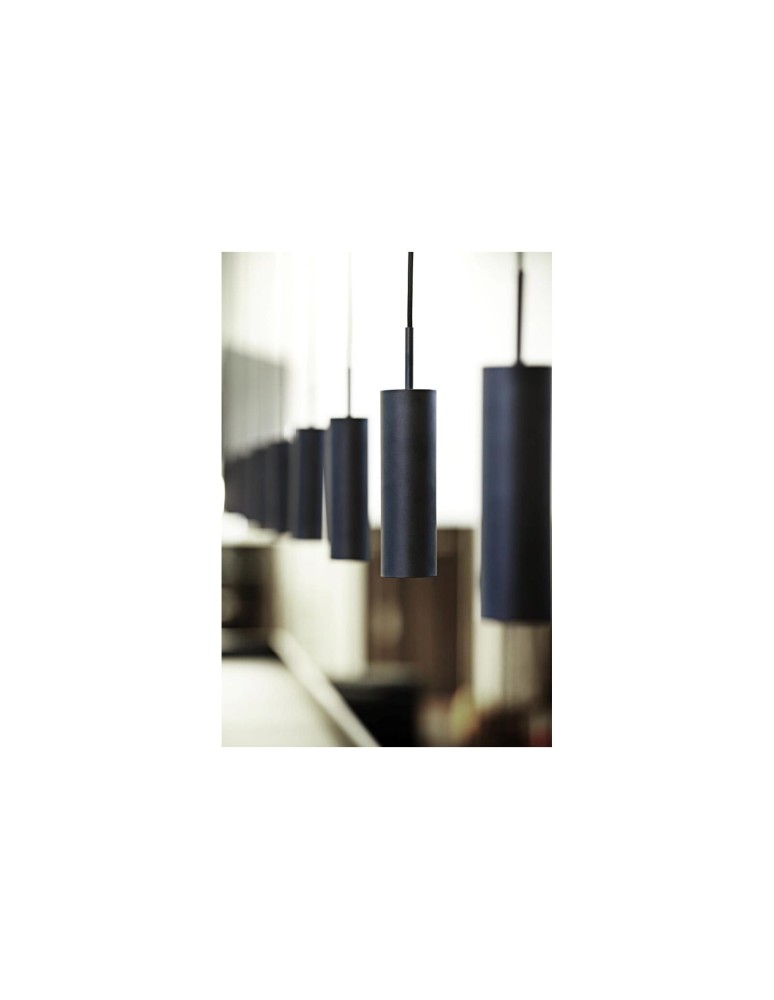 Single pendant lamps - DFTP by NORDLUX MIB Pendant Lamp GU10 8W Metal Black - product kolory-swiatla.pl 11