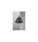 Scandinavian style pendant lamps - DFTP by NORDLUX STRAP Pendant Lamp E27 60W Metal Black - product 3