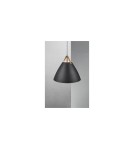 Scandinavian style pendant lamps - DFTP by NORDLUX STRAP Pendant Lamp E27 60W Metal Black - product 4