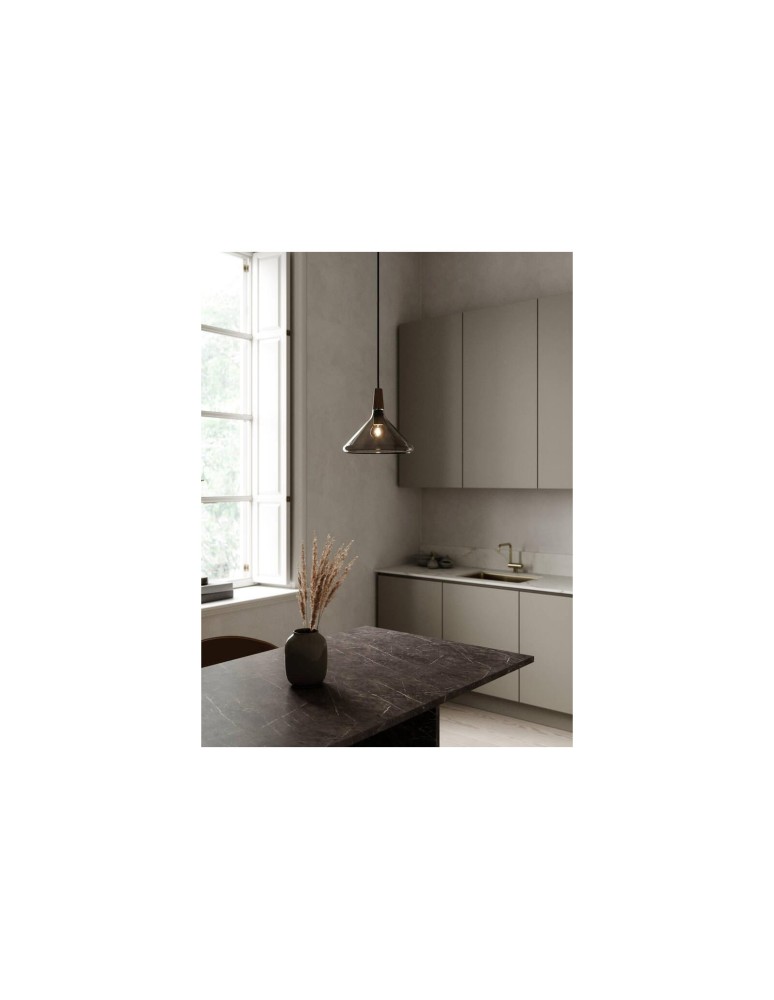 Scandinavian style pendant lamps - DFTP by NORDLUX NORI Pendant Lamp E27 40W Tan. - product kolory-swiatla.pl 5