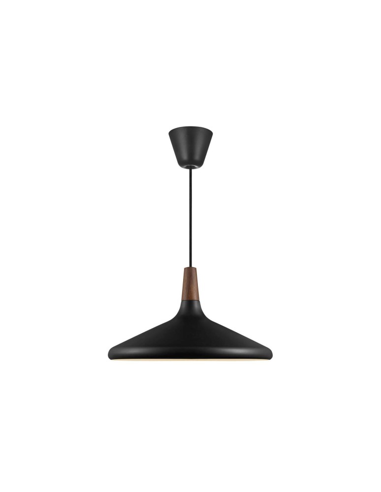 Scandinavian style pendant lamps - DFTP by NORDLUX NORI Pendant Lamp E27 40W Metal Black - product kolory-swiatla.pl 2
