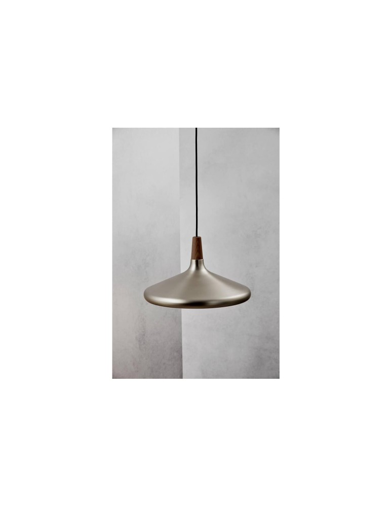 Scandinavian style pendant lamps - DFTP by NORDLUX NORI Pendant Lamp E27 60W Metal Brushed Steel - product kolory-swiatla.pl 5