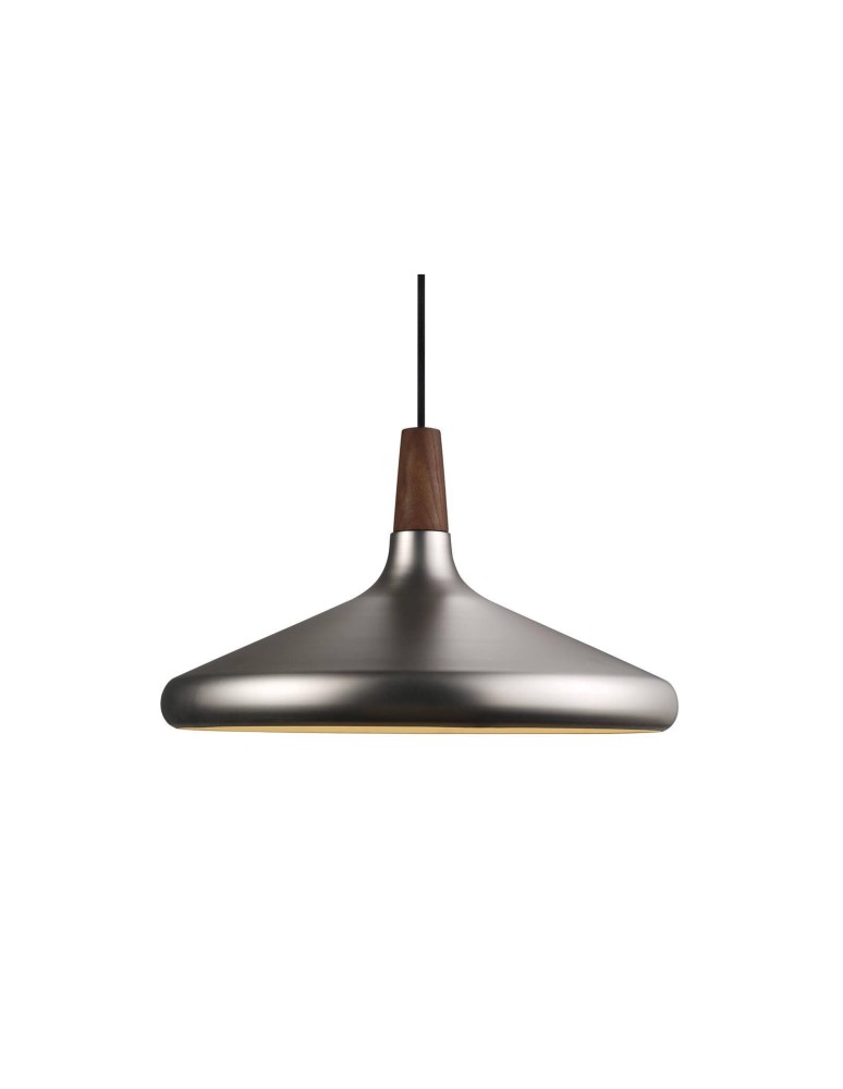 Scandinavian style pendant lamps - DFTP by NORDLUX NORI Pendant Lamp E27 60W Metal Brushed Steel - product kolory-swiatla.pl 6