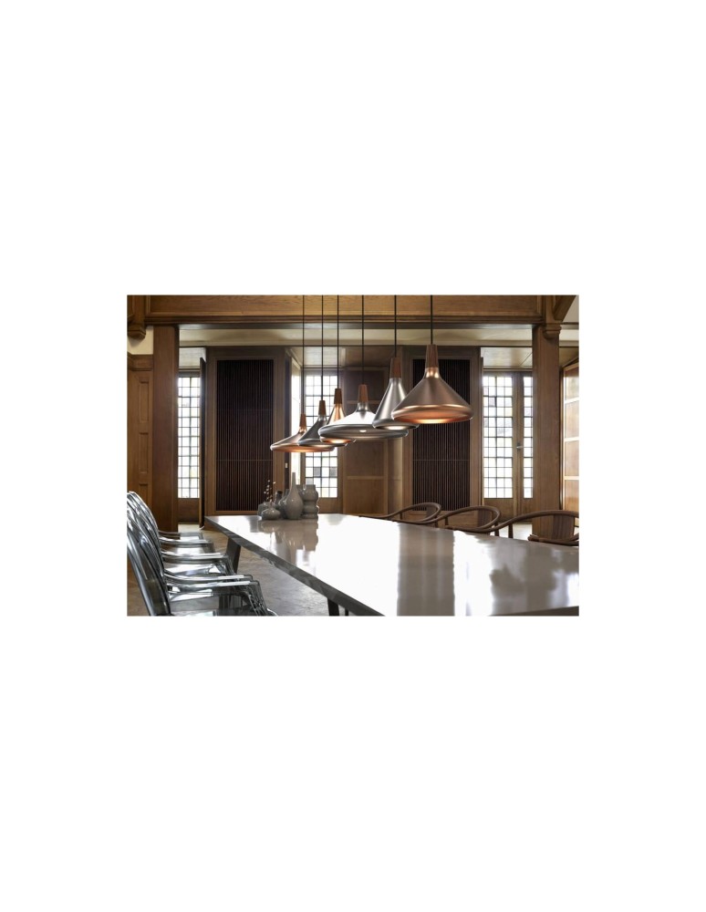 Scandinavian style pendant lamps - DFTP by NORDLUX NORI Pendant Lamp E27 60W Metal Copper - product kolory-swiatla.pl 3