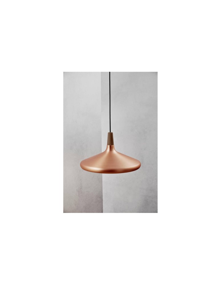 Scandinavian style pendant lamps - DFTP by NORDLUX NORI Pendant Lamp E27 60W Metal Copper - product kolory-swiatla.pl 5