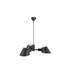 Scandinavian style chandeliers - DFTP by NORDLUX STAY Pendant Lamp E27 28W Aluminum Black - product 3