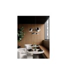 Scandinavian style chandeliers - DFTP by NORDLUX STAY Pendant Lamp E27 28W Aluminum Black - product 6