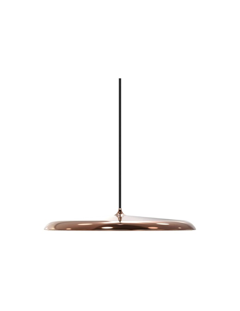 Scandinavian style pendant lamps - DFTP by NORDLUX ARTIST LED Metal Pendant Lamp Copper - product kolory-swiatla.pl 1