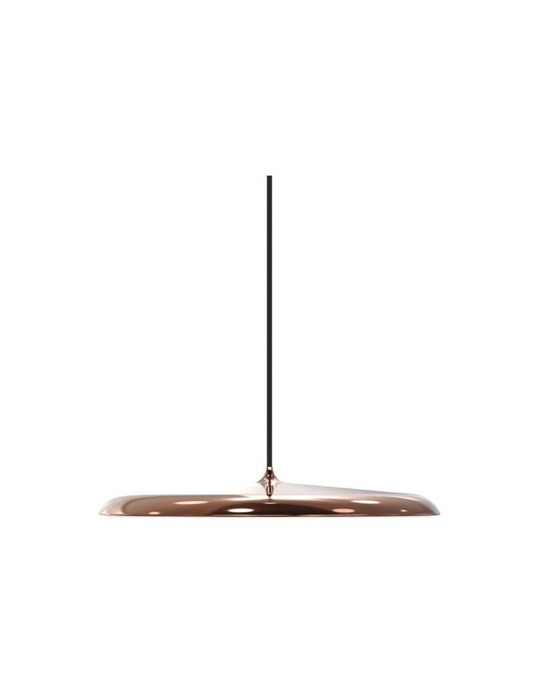 Scandinavian style pendant lamps - DFTP by NORDLUX ARTIST LED Metal Pendant Lamp Copper - product kolory-swiatla.pl 2
