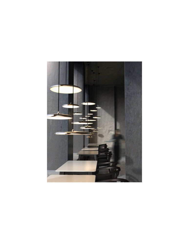 Scandinavian style pendant lamps - DFTP by NORDLUX ARTIST LED Metal Pendant Lamp Copper - product kolory-swiatla.pl 6