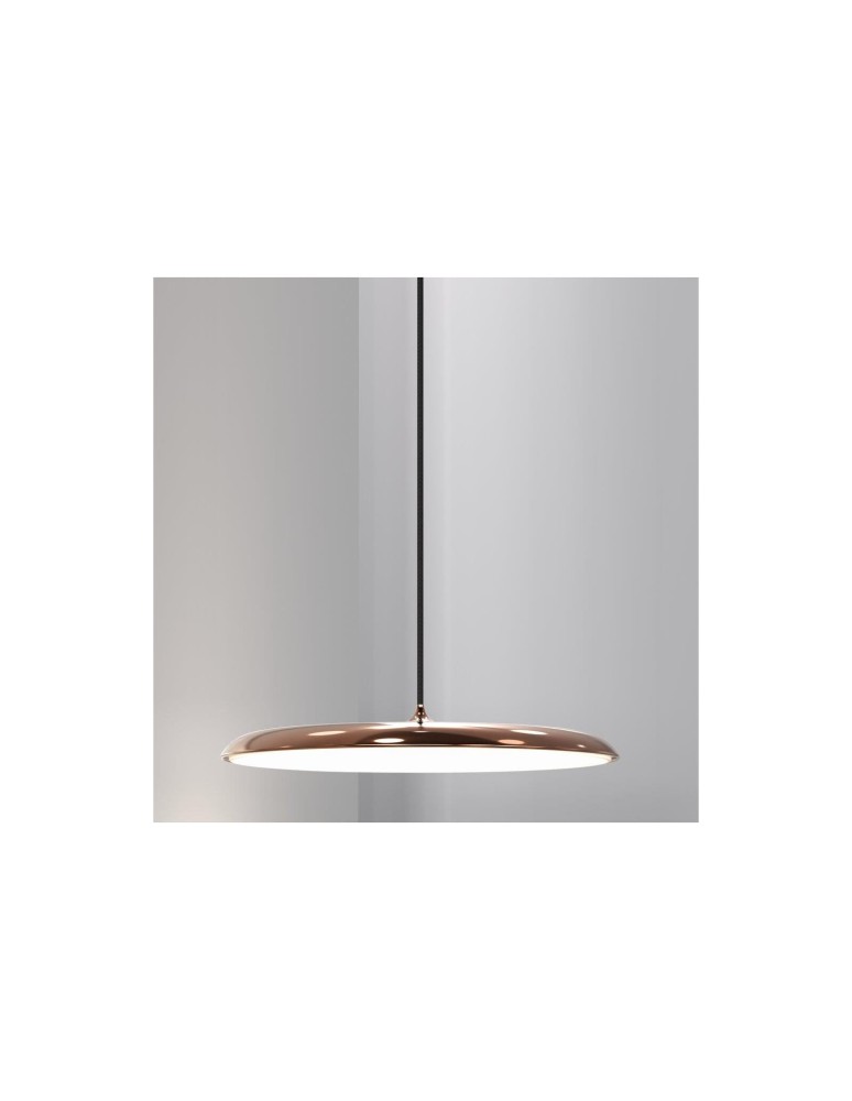 Scandinavian style pendant lamps - DFTP by NORDLUX ARTIST LED Metal Pendant Lamp Copper 83093030 - product kolory-swiatla.pl 8