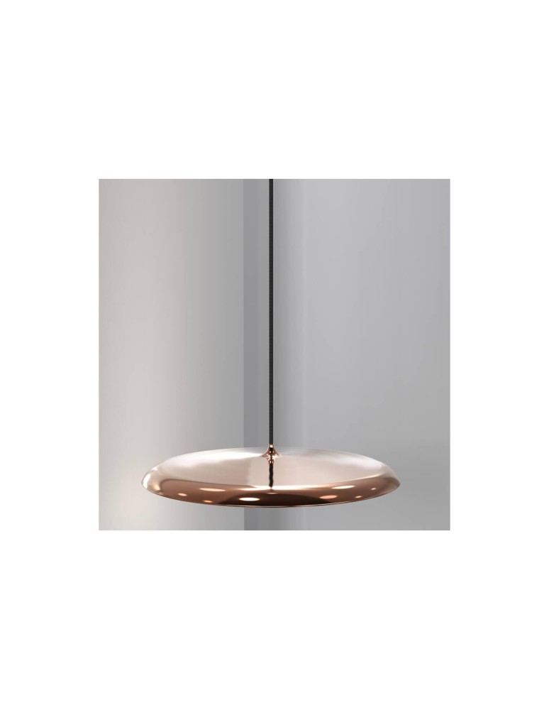 Scandinavian style pendant lamps - DFTP by NORDLUX ARTIST LED Metal Pendant Lamp Copper - product kolory-swiatla.pl 11