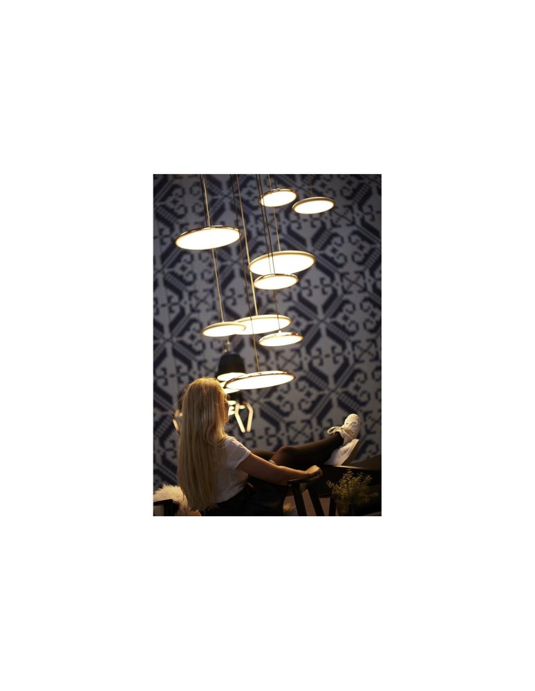 Scandinavian style pendant lamps - DFTP by NORDLUX ARTIST LED Pendant Lamp Metal Gray - product kolory-swiatla.pl 9