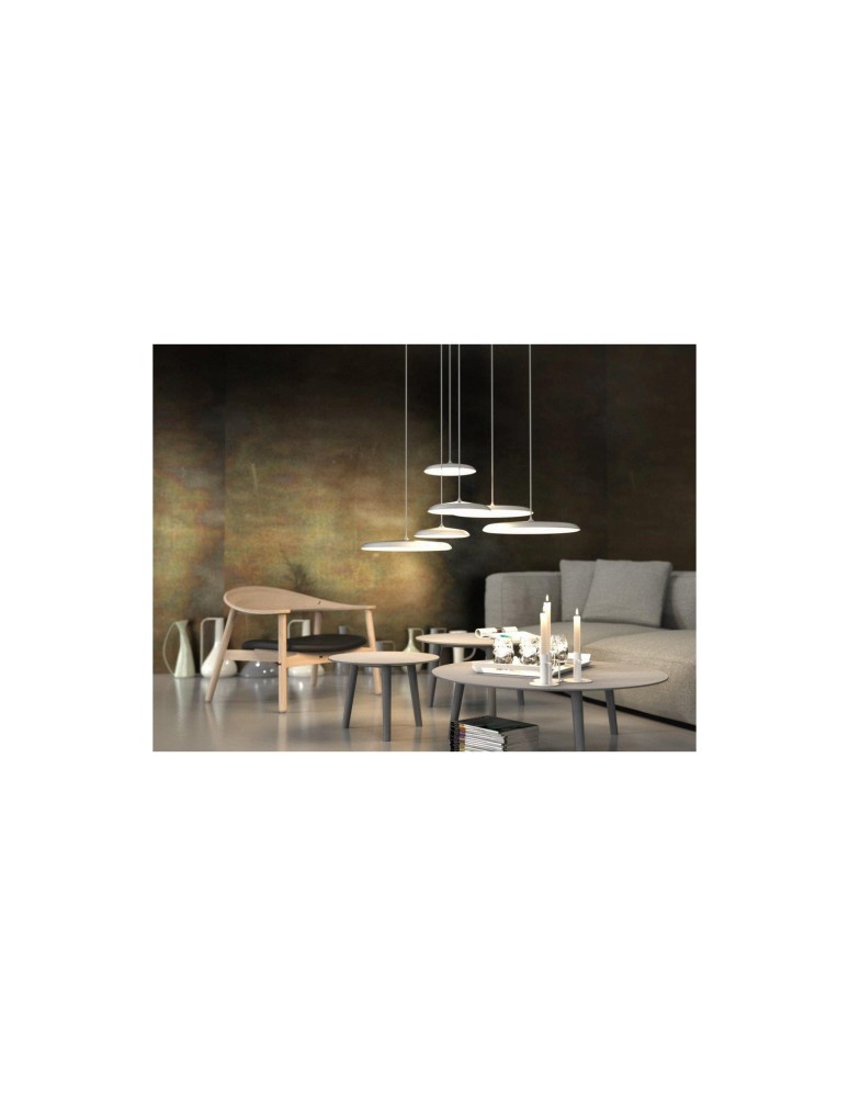 Scandinavian style pendant lamps - DFTP by NORDLUX ARTIST LED Pendant Lamp Metal Gray 83093010 - product kolory-swiatla.pl 10