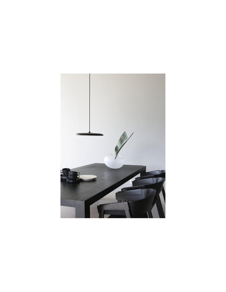 Scandinavian style pendant lamps - DFTP by NORDLUX ARTIST LED Metal Pendant Lamp Black - product kolory-swiatla.pl 9